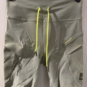 lululemon athletica Olive Green Bike Shorts